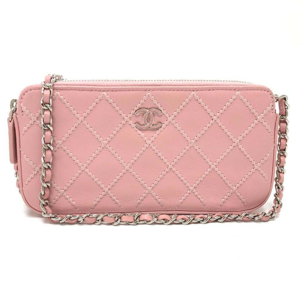 CHANEL Pink Shoulder Bag